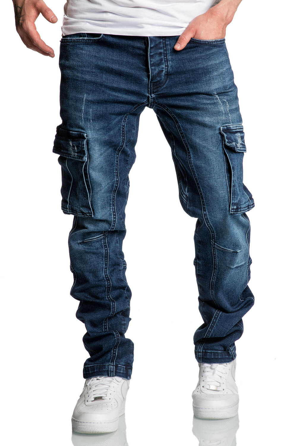 

Джинсы Amaci&Sons Regular Slim CARY, темно синий
