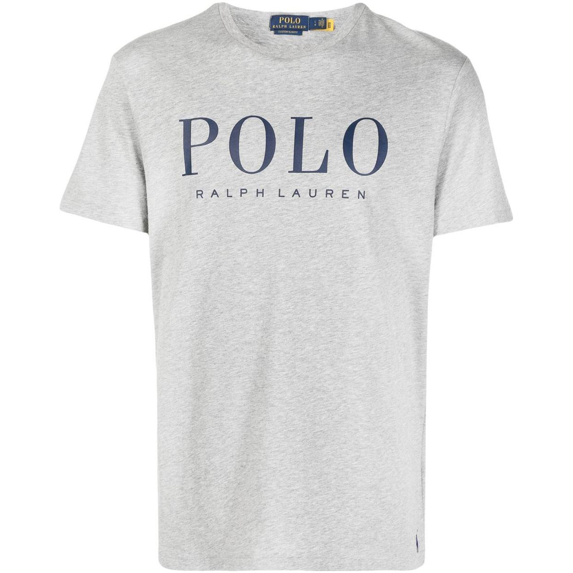 

Футболка с логотипом Polo Ralph Lauren, темно-серый