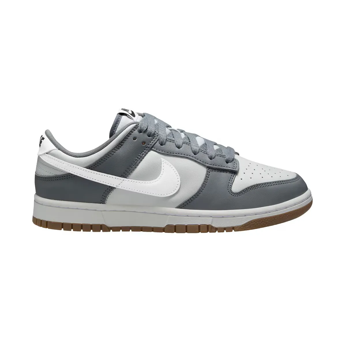 

Мужские повседневные кроссовки NIKE DUNK LOW RETRO SE, серый