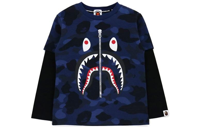 

Детская футболка A Bathing Ape, фиолетовый