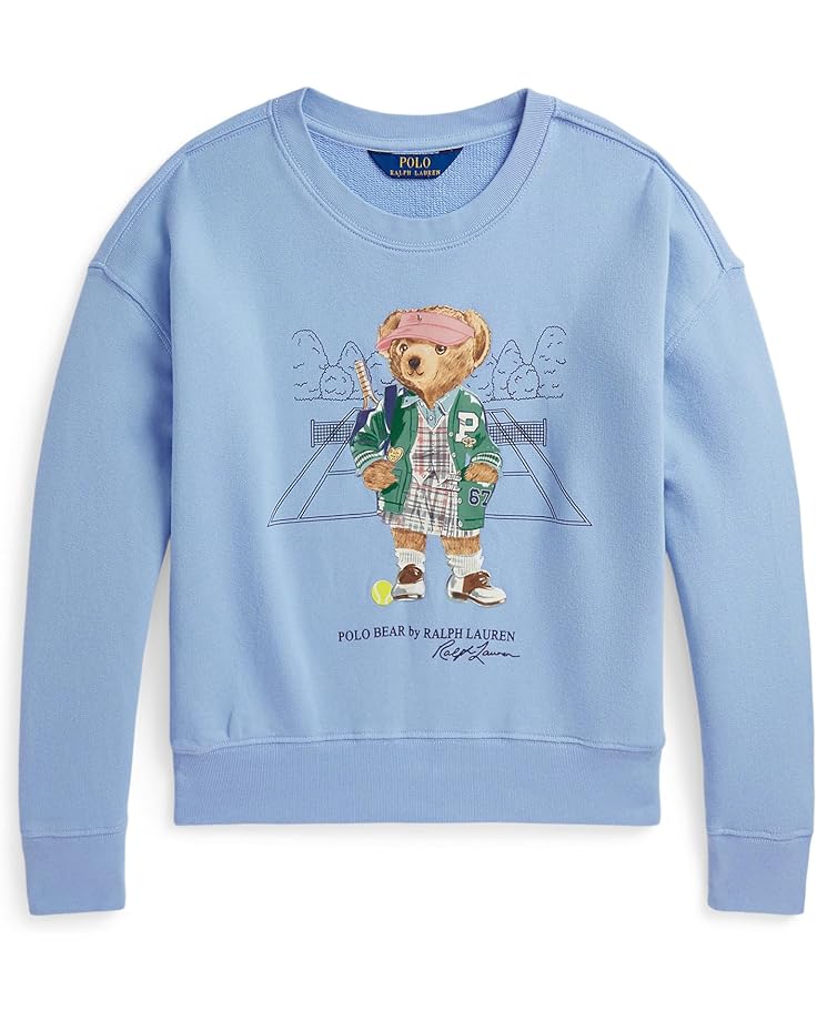 

Толстовка Polo Ralph Lauren Kids Polo Bear Terry Sweatshirt, цвет Chambray Blue