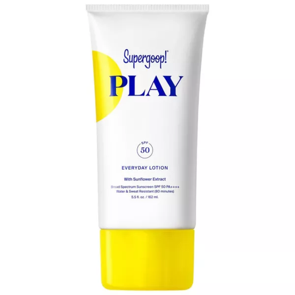 

Play ежедневный лосьон spf 50 солнцезащитный крем для лица и тела Supergoop!, объем 156 мл