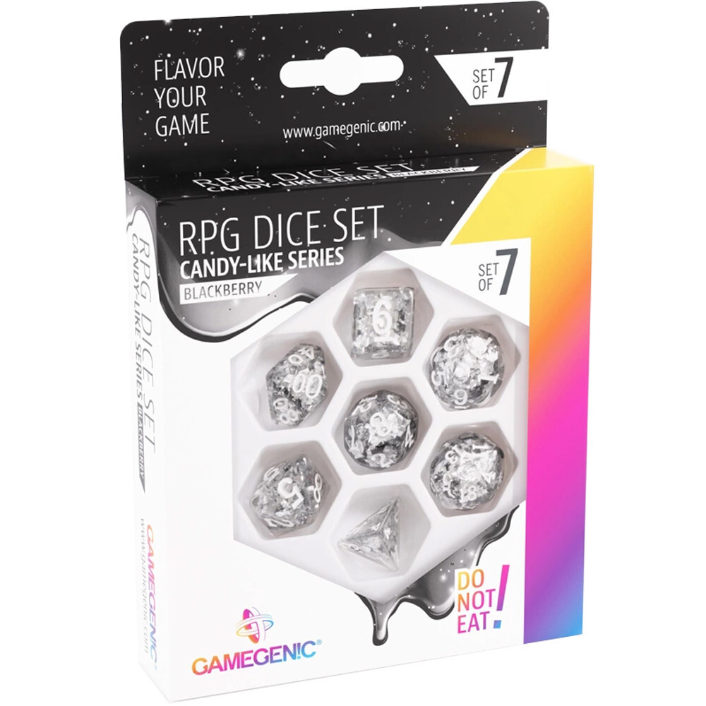 

Аксессуары Gamegenic Candy-like Series Polyhedral Set: Blackberry (7)