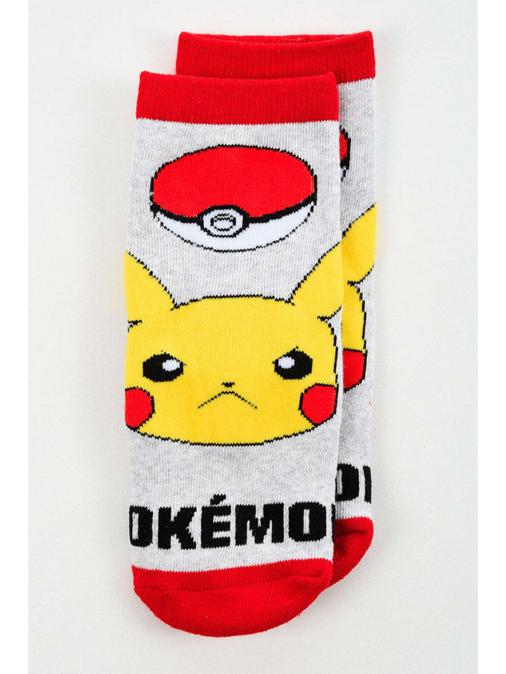 

Pokémon Носки "Покемон" серо-красного цвета