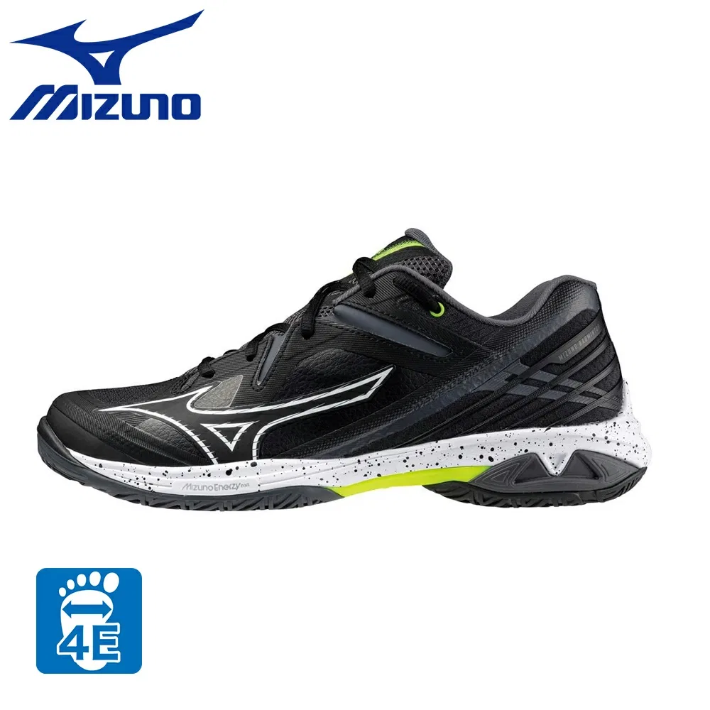 Бадминтонные кроссовки «Wave Claw 3 Wide» от Mizuno, Black X White