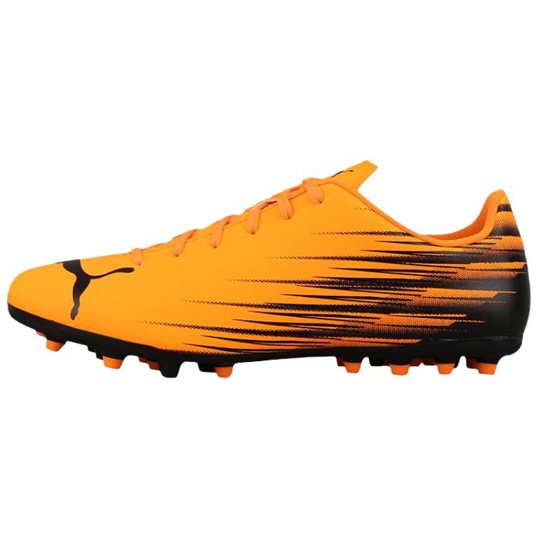 PUMA Футбольные бутсы ATTACANTO 2, износостойкие, дышащие, унисекс, оранжево-черные