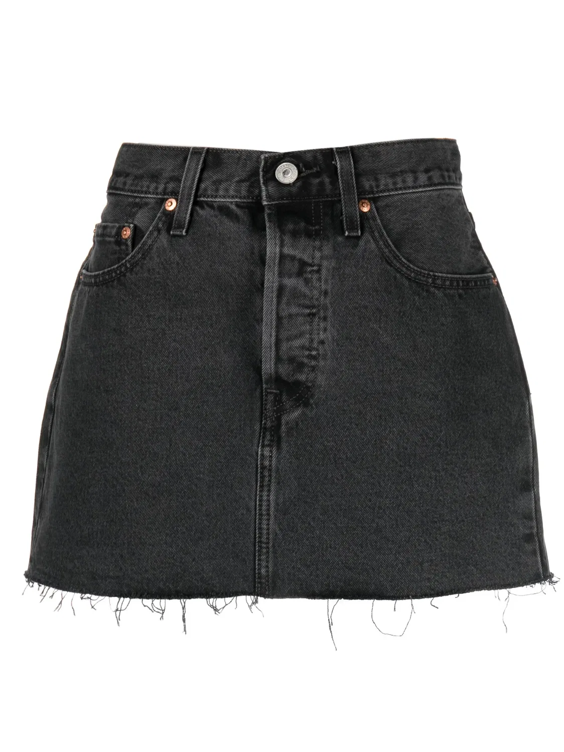 Джинсовая юбка с нашивкой-логотипом Levi's