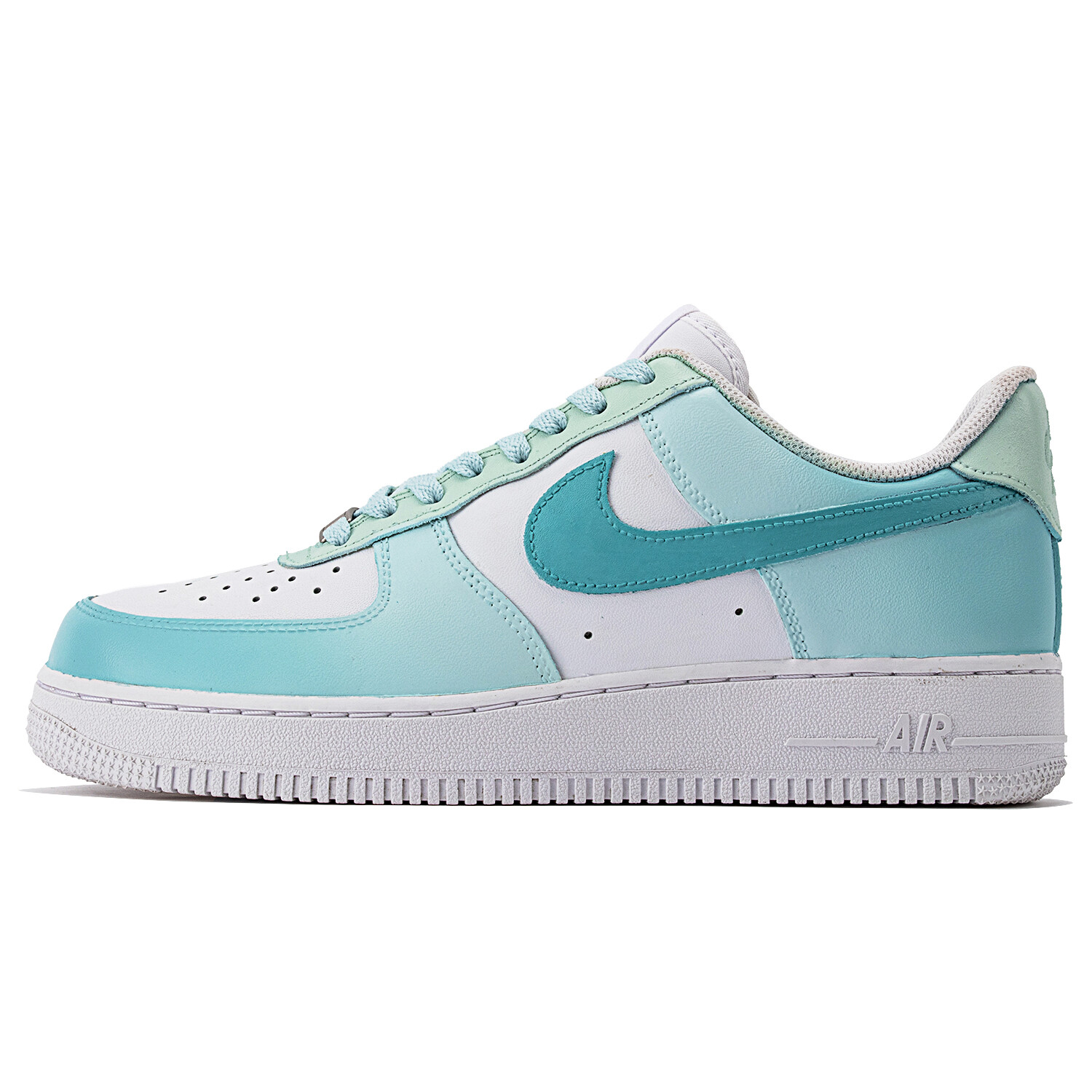 

Кроссовки Nike Air Force 1 Skateboarding Shoes Men Low-top Blue/white, синий/белый