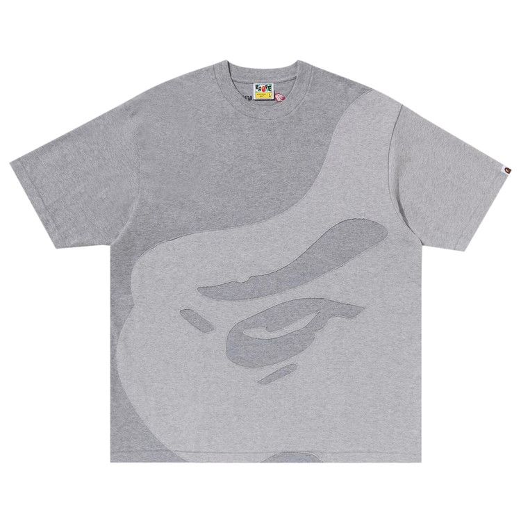 

Футболка BAPE Ape Head Patch Oversized Tee, Grey