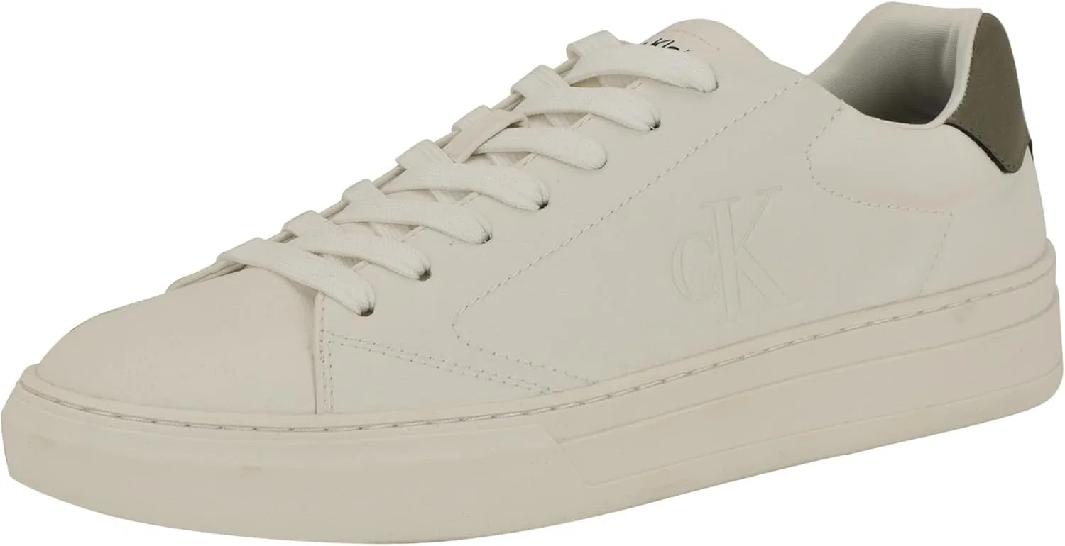 Мужские кроссовки Calvin Klein Sollyz, White Dark Green 300
