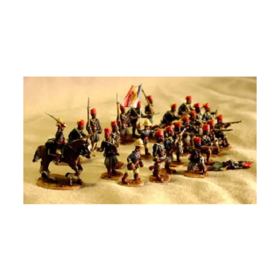 

Сенегальские тиралеры — смешанный набор (30) (28 мм), Colonial Wars Troops (28mm) (Reviresco)