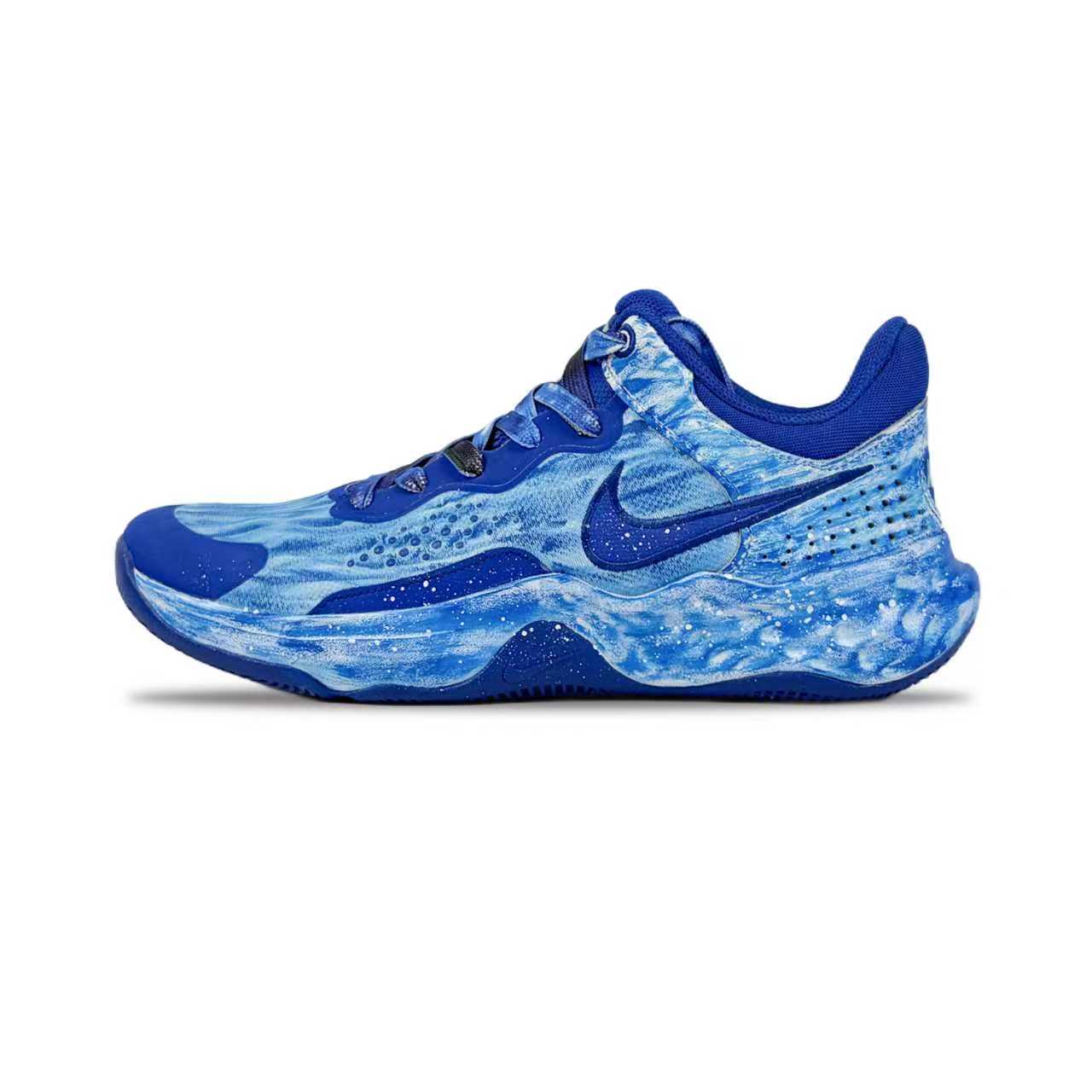 

Fly By Mid 3 Realm Of Blizzard Cushing, износостойкие баскетбольные кроссовки Mid top для мужчин Nike, Dodger синий