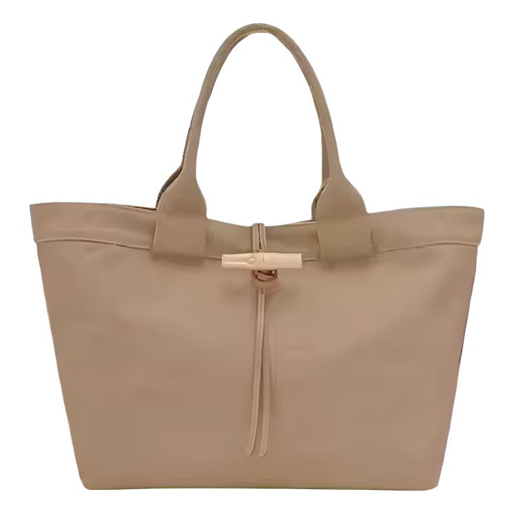 

LONGCHAMP Сумка Le Roseau из кожи верблюда для женщин Desert