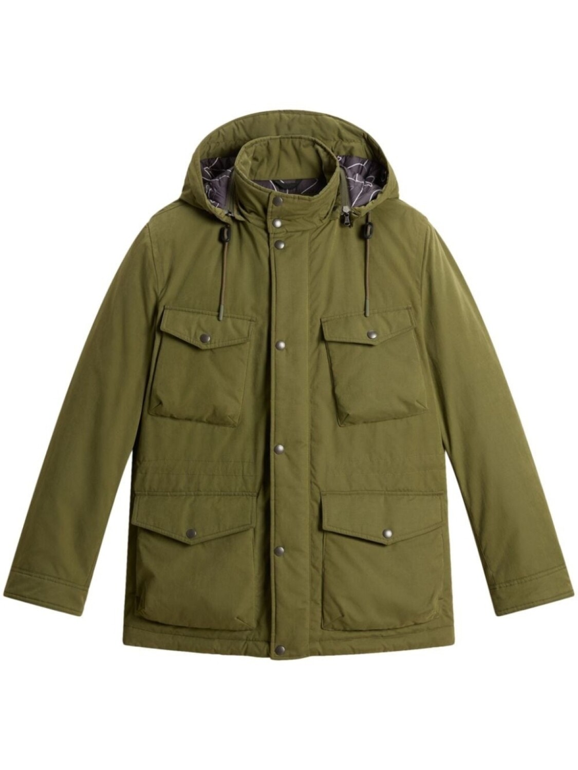 

Woolrich куртка с капюшоном, зеленый