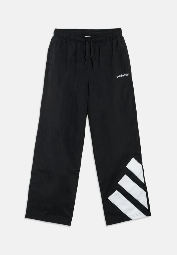 Унисекс спортивные штаны унисекс большого размера с блочным рисунком Adidas Originals, Black