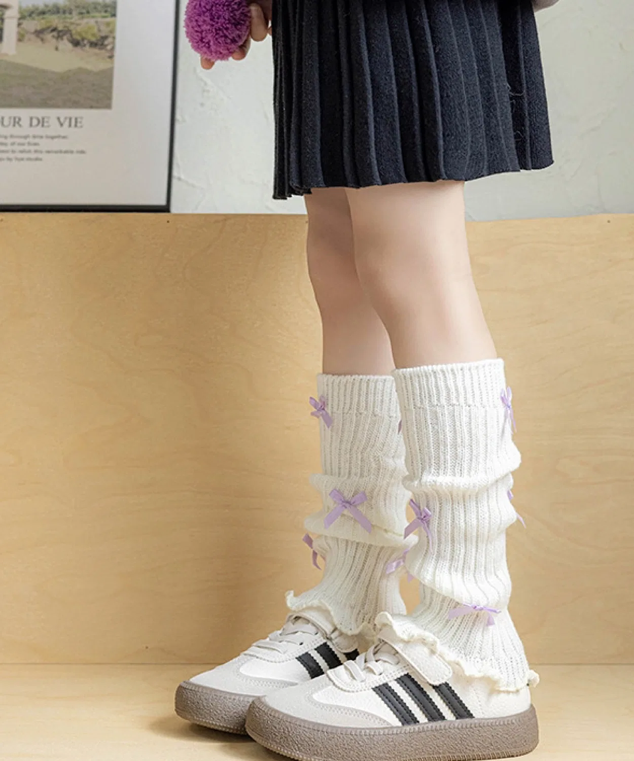 Гетры с бантом Lulu Noix — фото 3