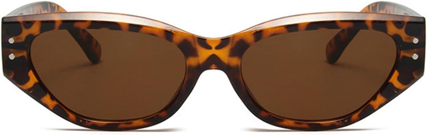 

Солнцезащитные очки «Кошачий глаз» Хелена, женские, винтажные, маленькие, женские и мужские, с заклепками, роскошные квадратные, с защитой от УФ-излучения UV400 helena, C5