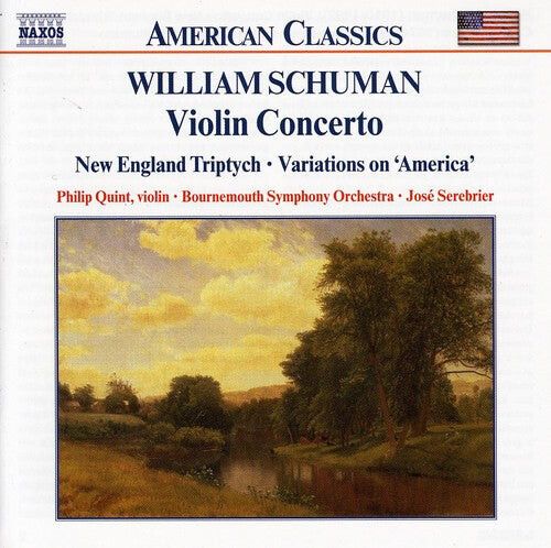 

CD диск Schuman, W. / Ives / Quint / Serebrier: Violin Concerto / Variations on America