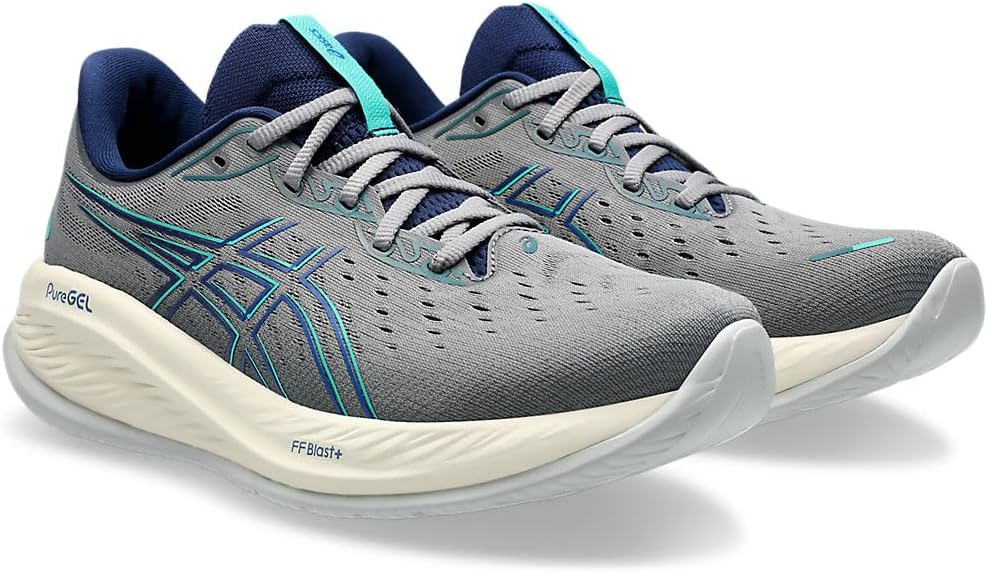 Мужские кроссовки для бега ASICS Gel-Cumulus 26, синий/серый — фото 2