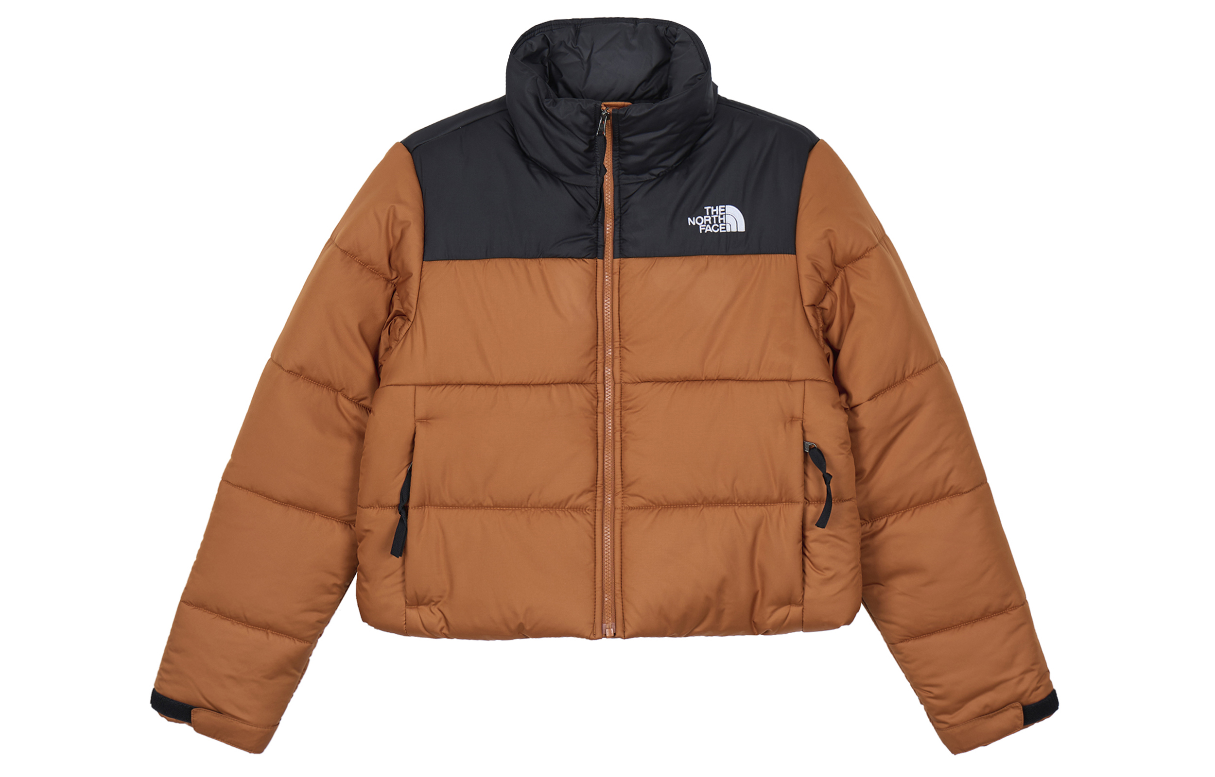 

THE NORTH FACE Пуховик женский коричневый черный