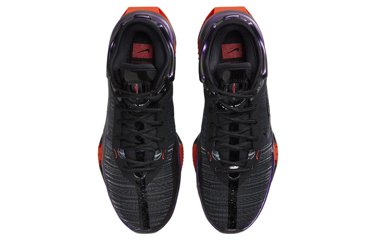 Nike Air Zoom G.T. Мужские баскетбольные кроссовки Jump 2, Черный/Фиолетовый — фото 4