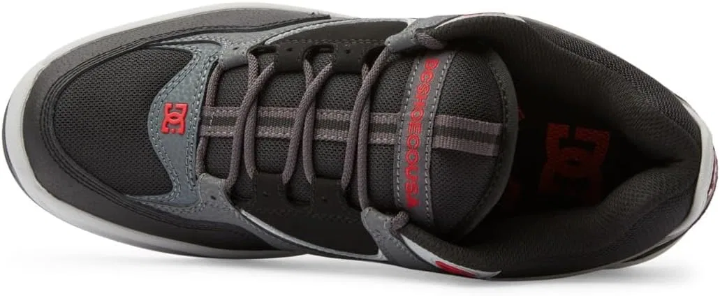 DC Shoes Мужские кроссовки DC Kalynx Zero, черные, серые, красные, размер 44.5 UK — фото 4