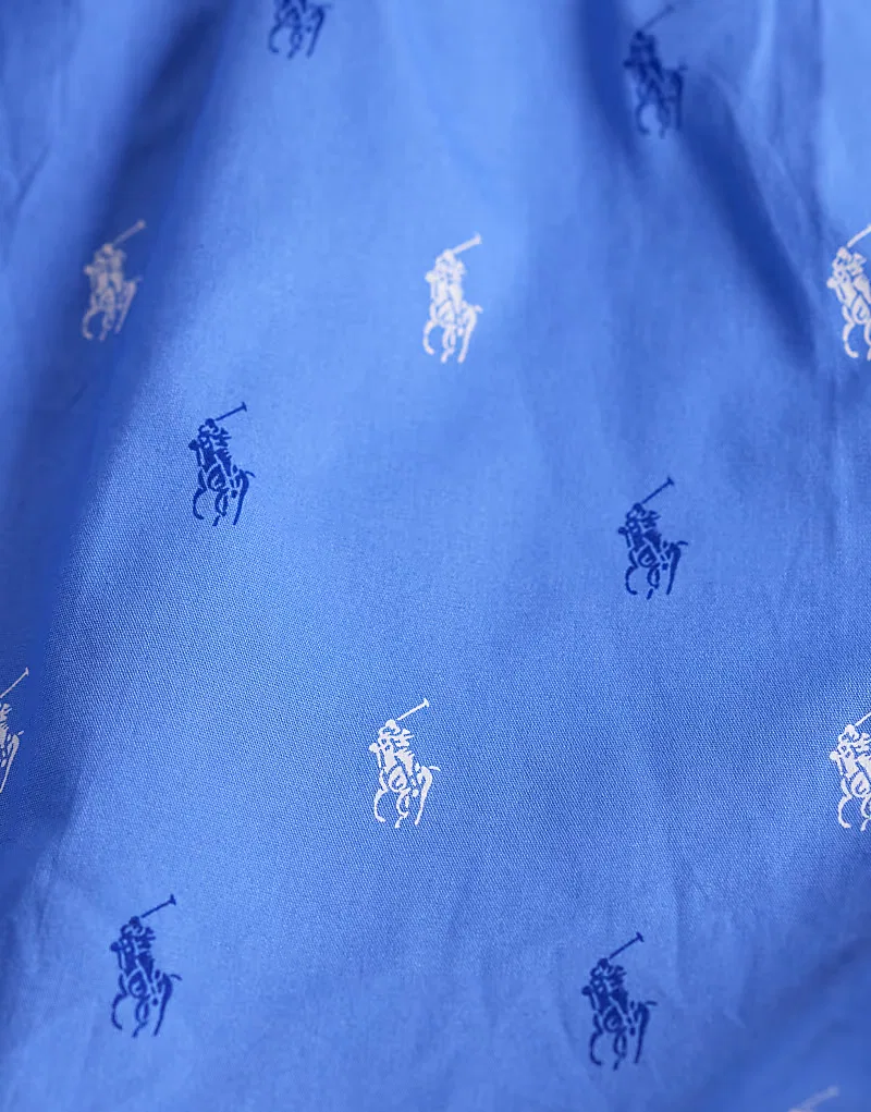Комплект из 3 тканых боксерских шорт Polo Ralph Lauren, синий — фото 3