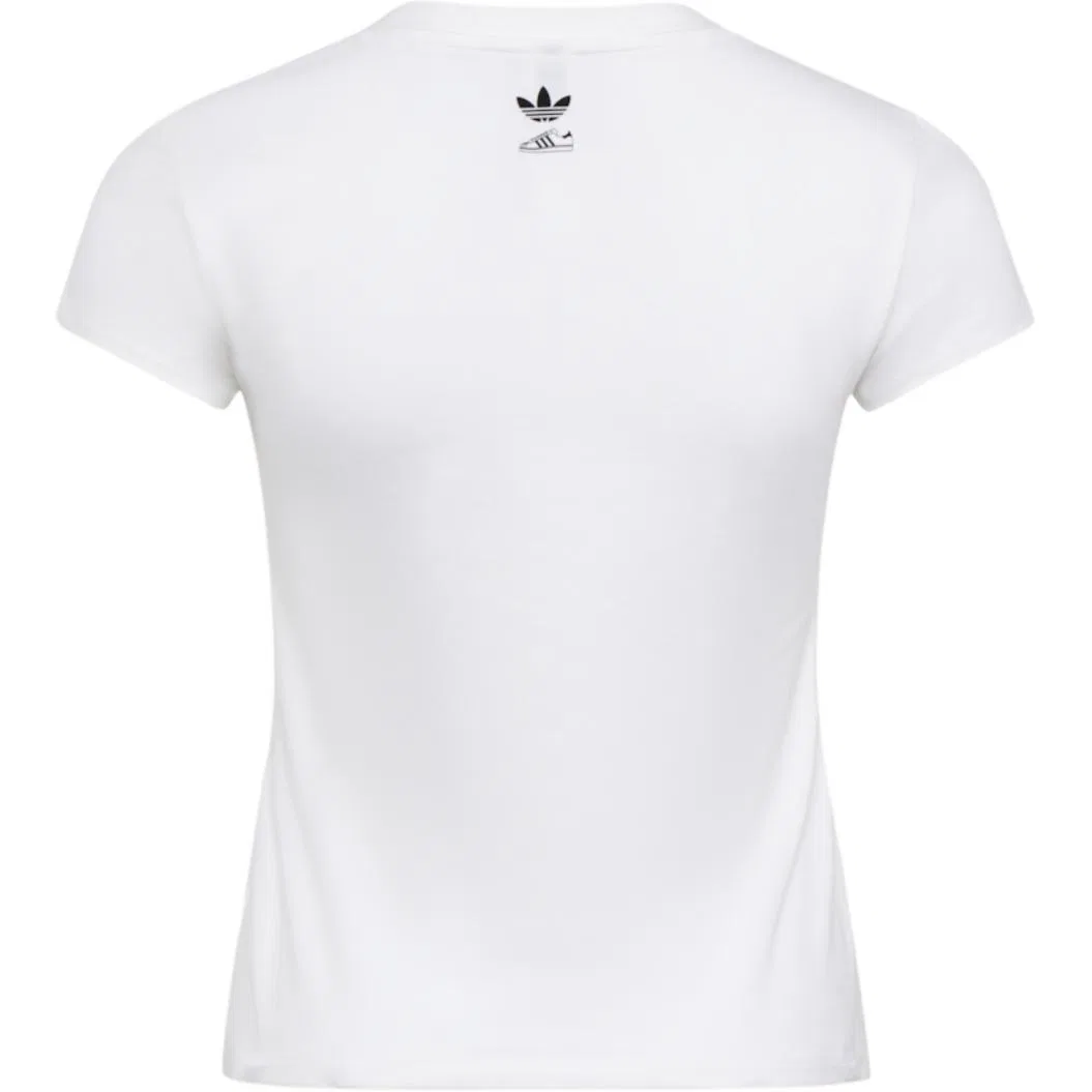 Футболка SSTR женская Adidas Originals, White/Black — фото 3