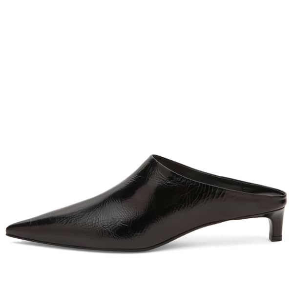 Мюли на каблуках Jil Sander, черный