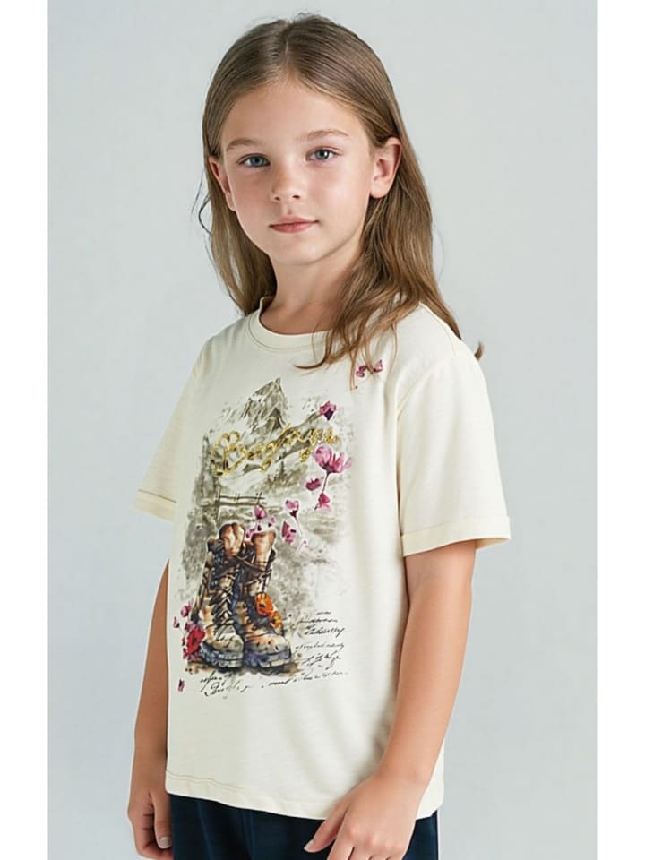 Футболка FAYETTA KIDS в цвете грязно-белый Hangowear — фото 3