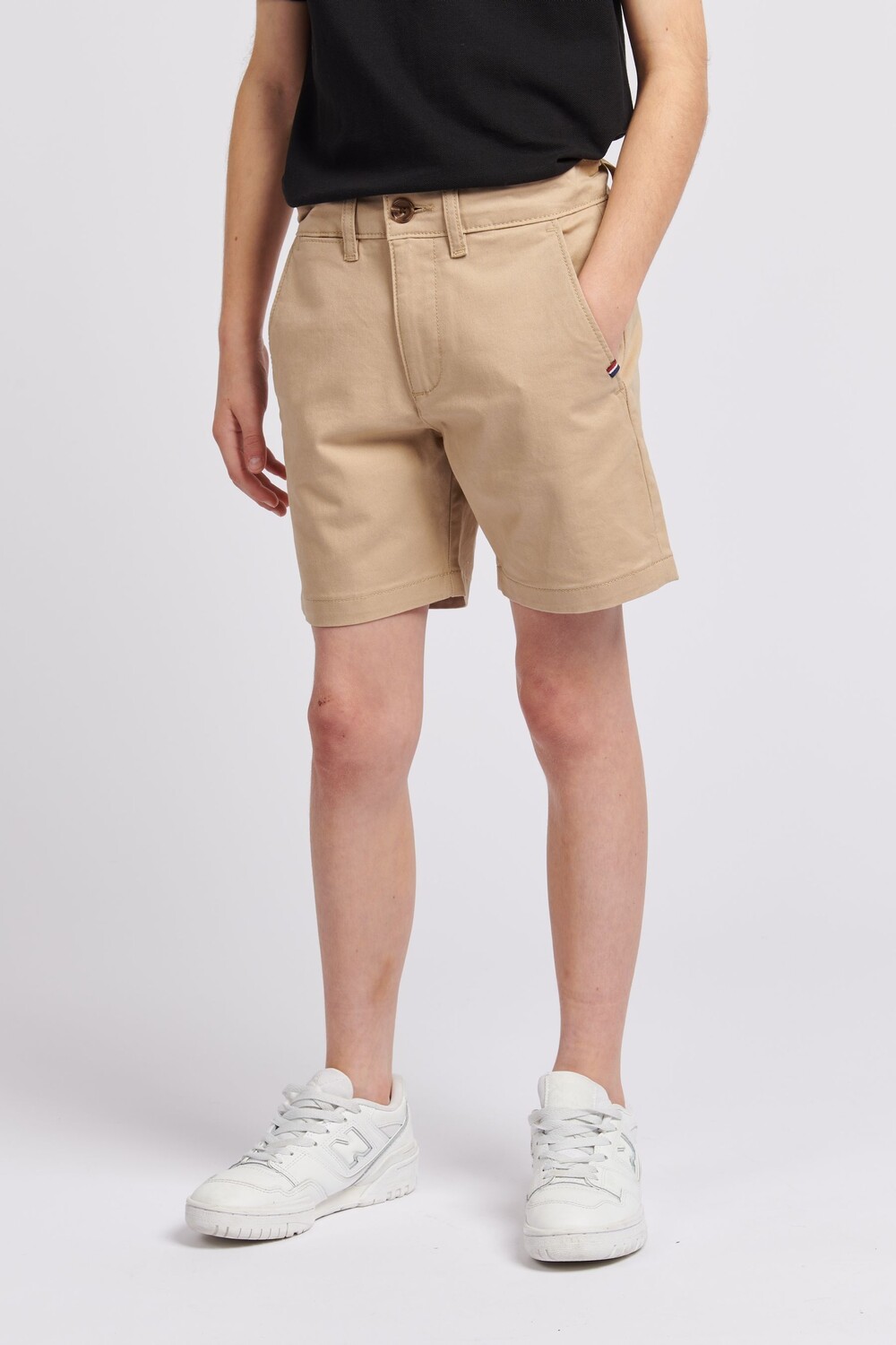 

Классические шорты чиносы для мальчиков U.S. Polo Assn, бежевый