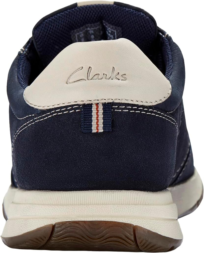 Мужские кроссовки Clarks Townview с шнуровкой, Navy Nubuck — фото 2