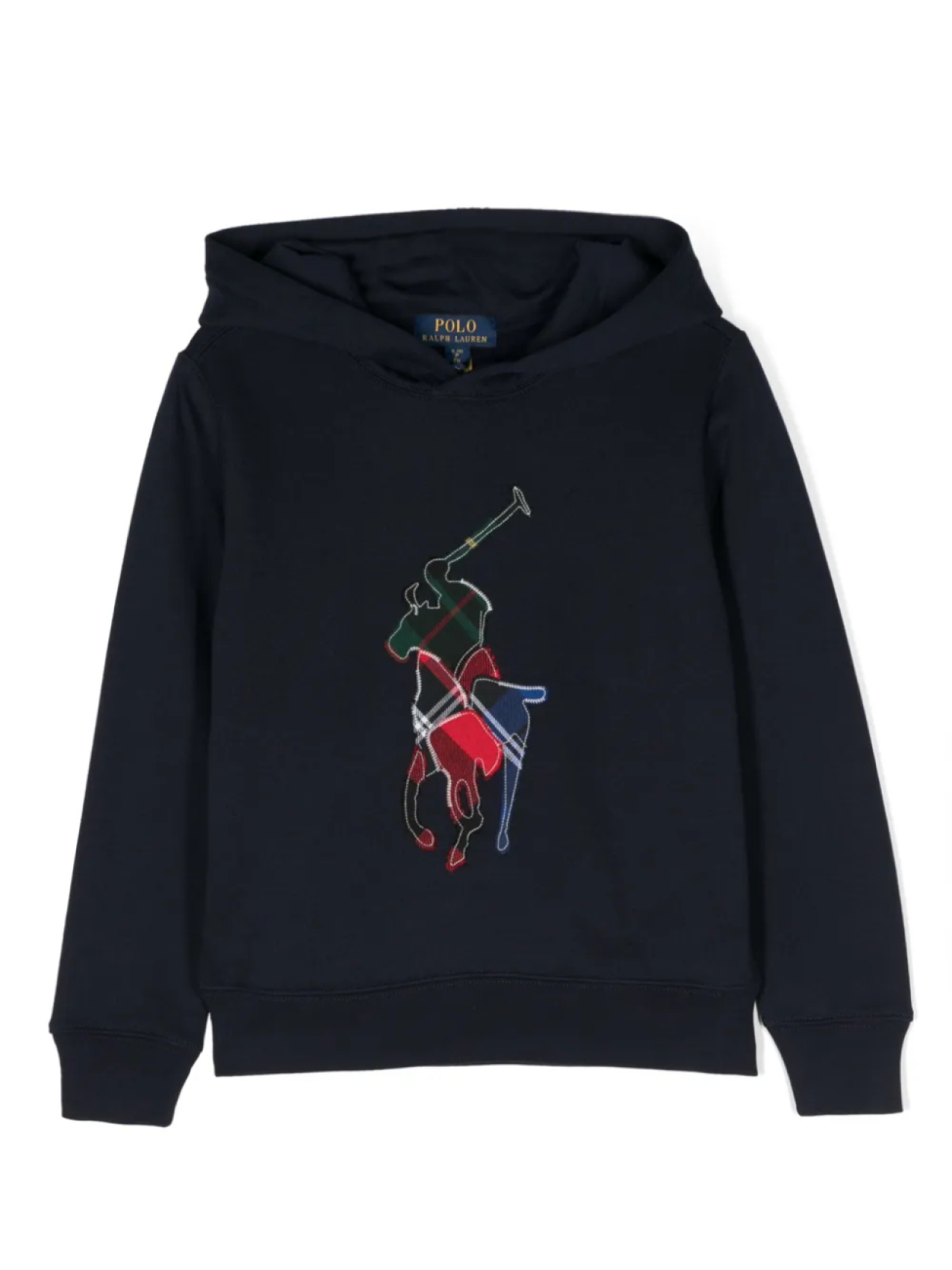 

POLO RALPH LAUREN KIDS худи с вышитым логотипом, синий
