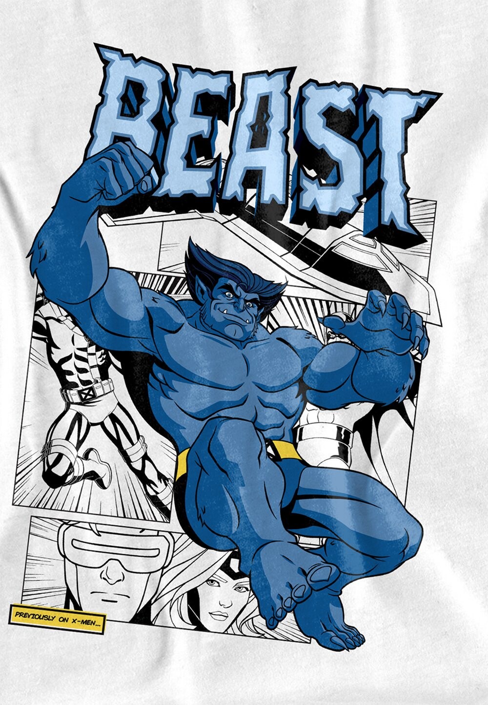 

Футболка с принтом XMEN BEAST COMIC Star Wars, белый