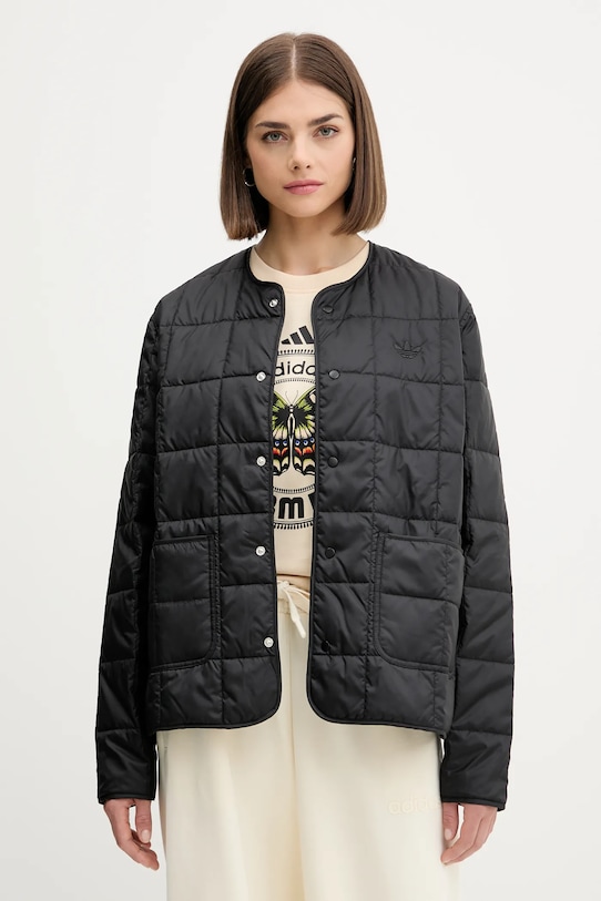 

Куртка с стеганой подкладкой Adidas Originals, черный
