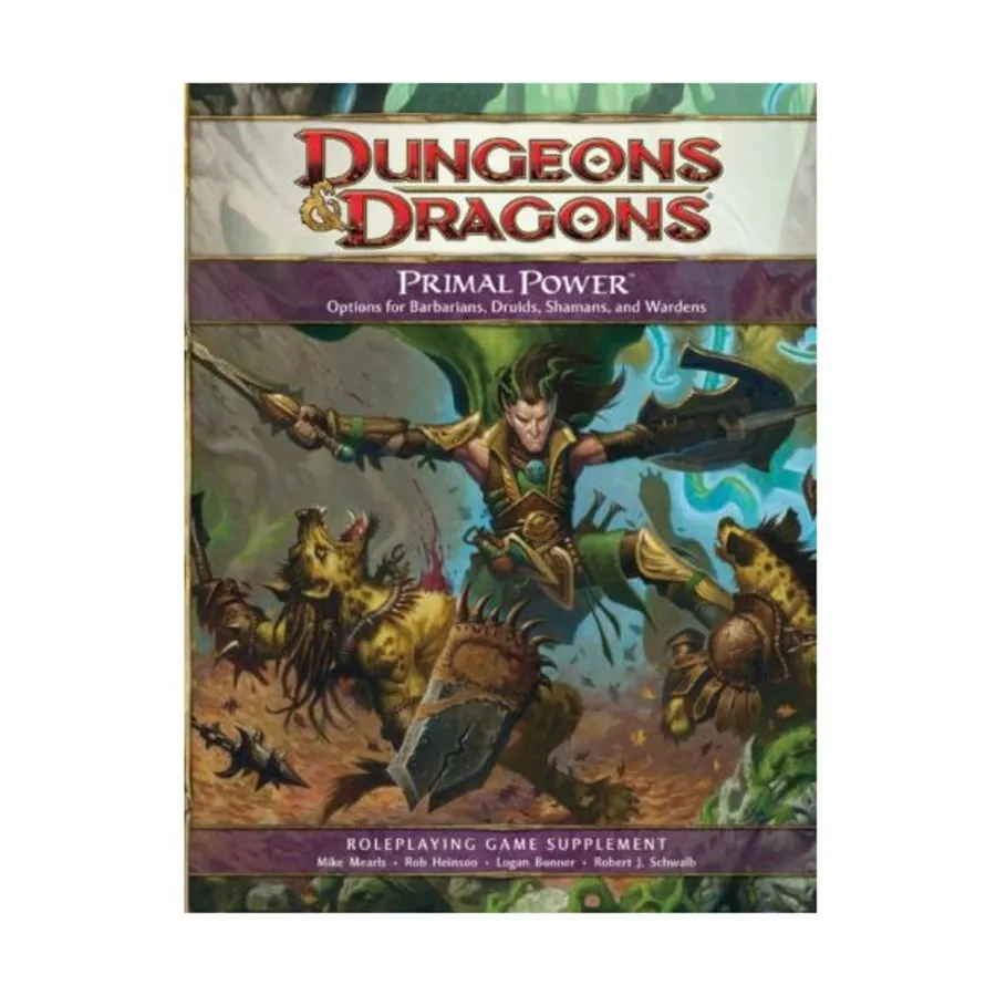 

Primal Power, Dungeons & Dragons (4th Edition) - Player's Guides & Accessories, твердый переплет