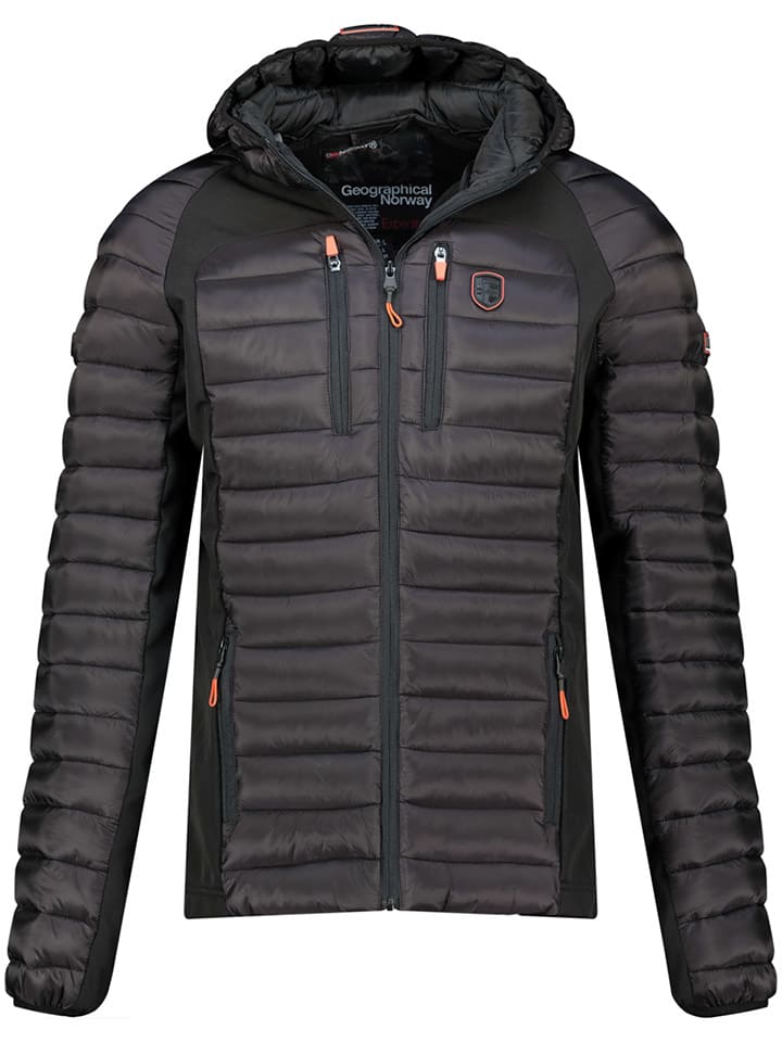 

Geographical Norway Стеганая куртка "Диаболо" черного цвета