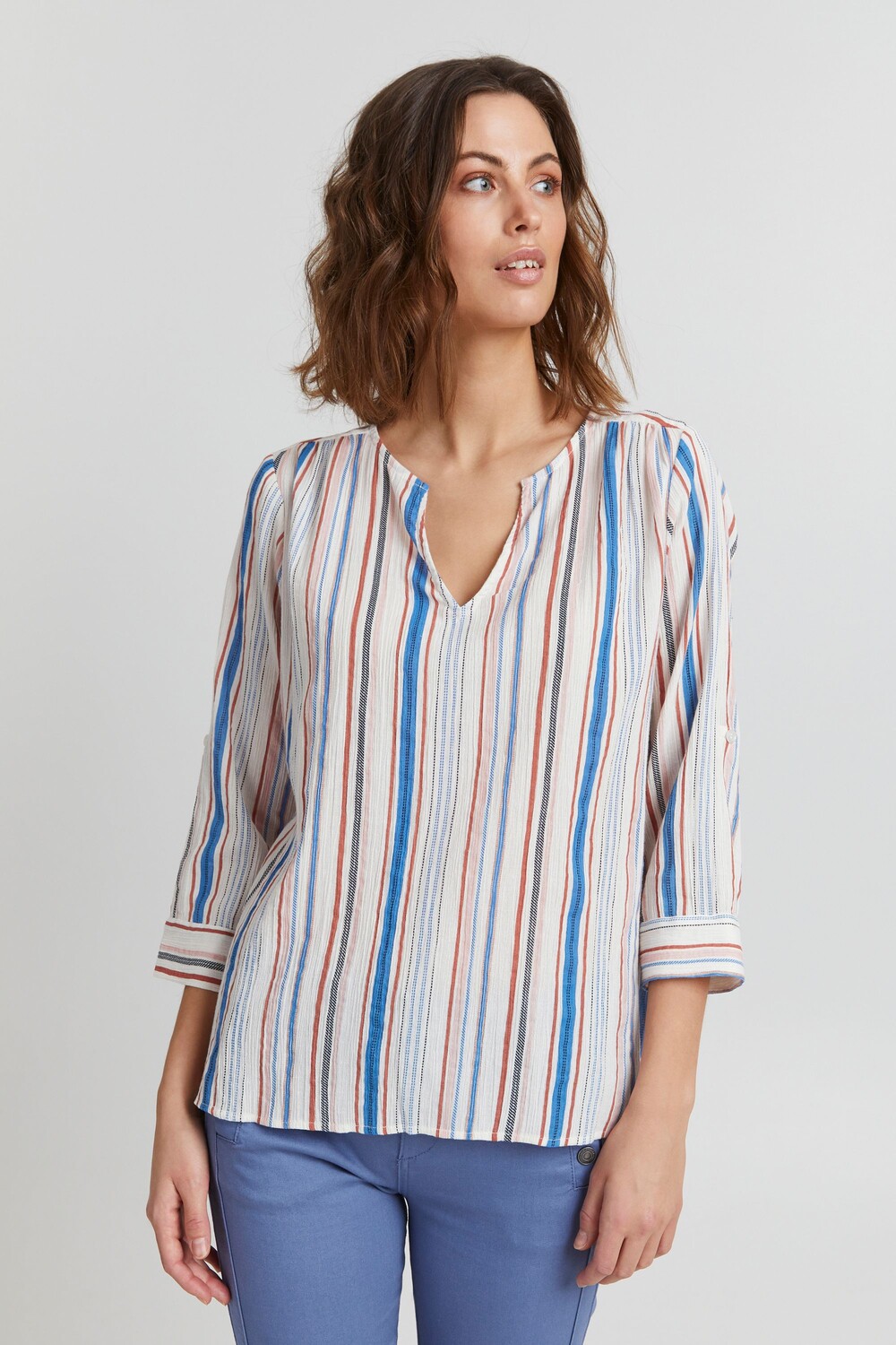 

Блуза Fransa Shirt, синий