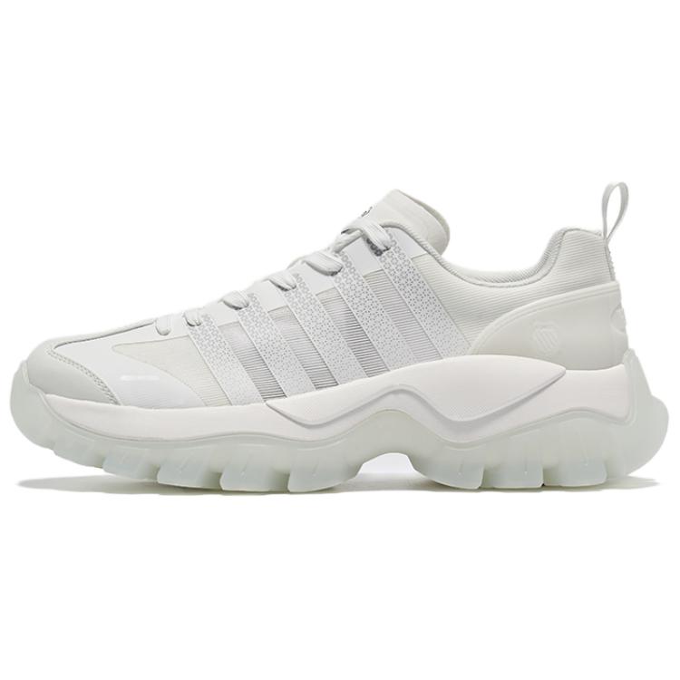 

K·SWISS Низкие повседневные туфли KSWISS, мужские, белые, серые