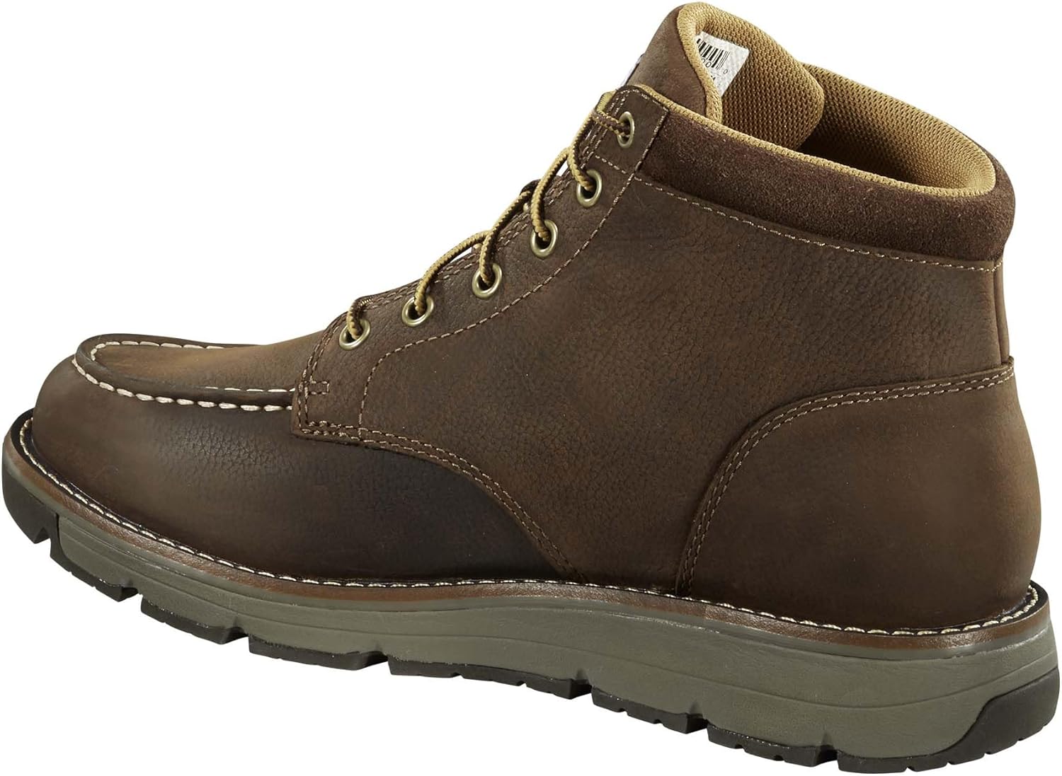 Carhartt мужские рабочие ботинки Millbrook со стальным носком и мокасиновым клином, Dark Brown — фото 4