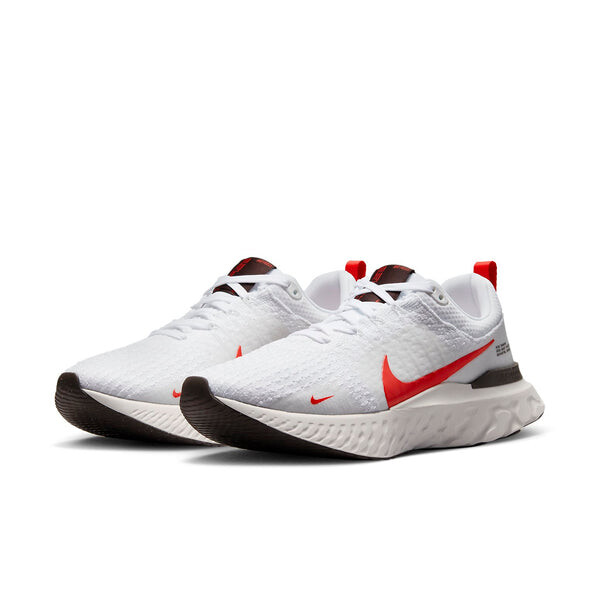 Кроссовки react infinity run flyknit 3 Nike, белый — фото 3