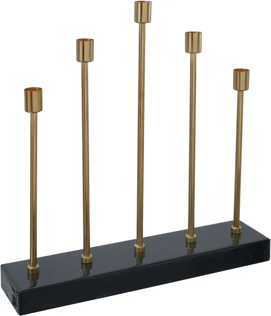 

Подсвечник Kayoom "Подсвечник Art Deco 525", (1 шт.) 9х40х40 см, темно-зеленый
