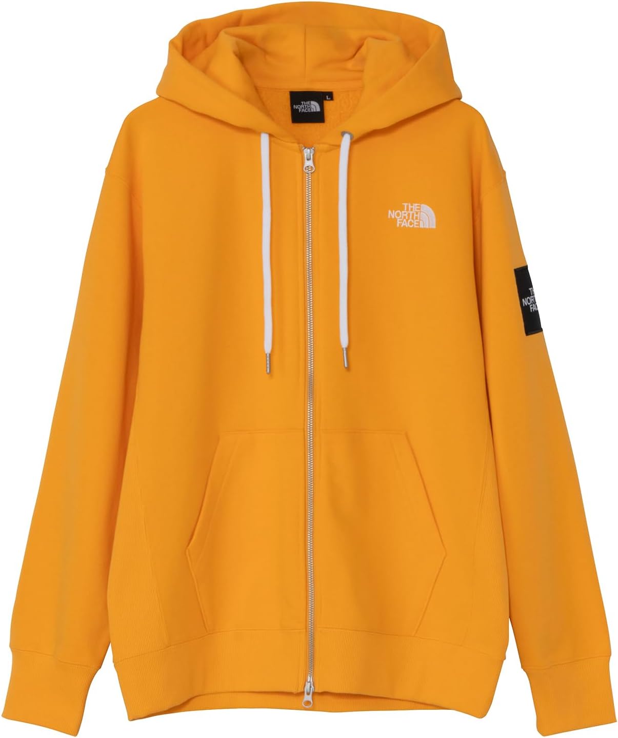 

Толстовка The North Face с квадратным логотипом и застежкой-молнией, унисекс, для взрослых, золотой