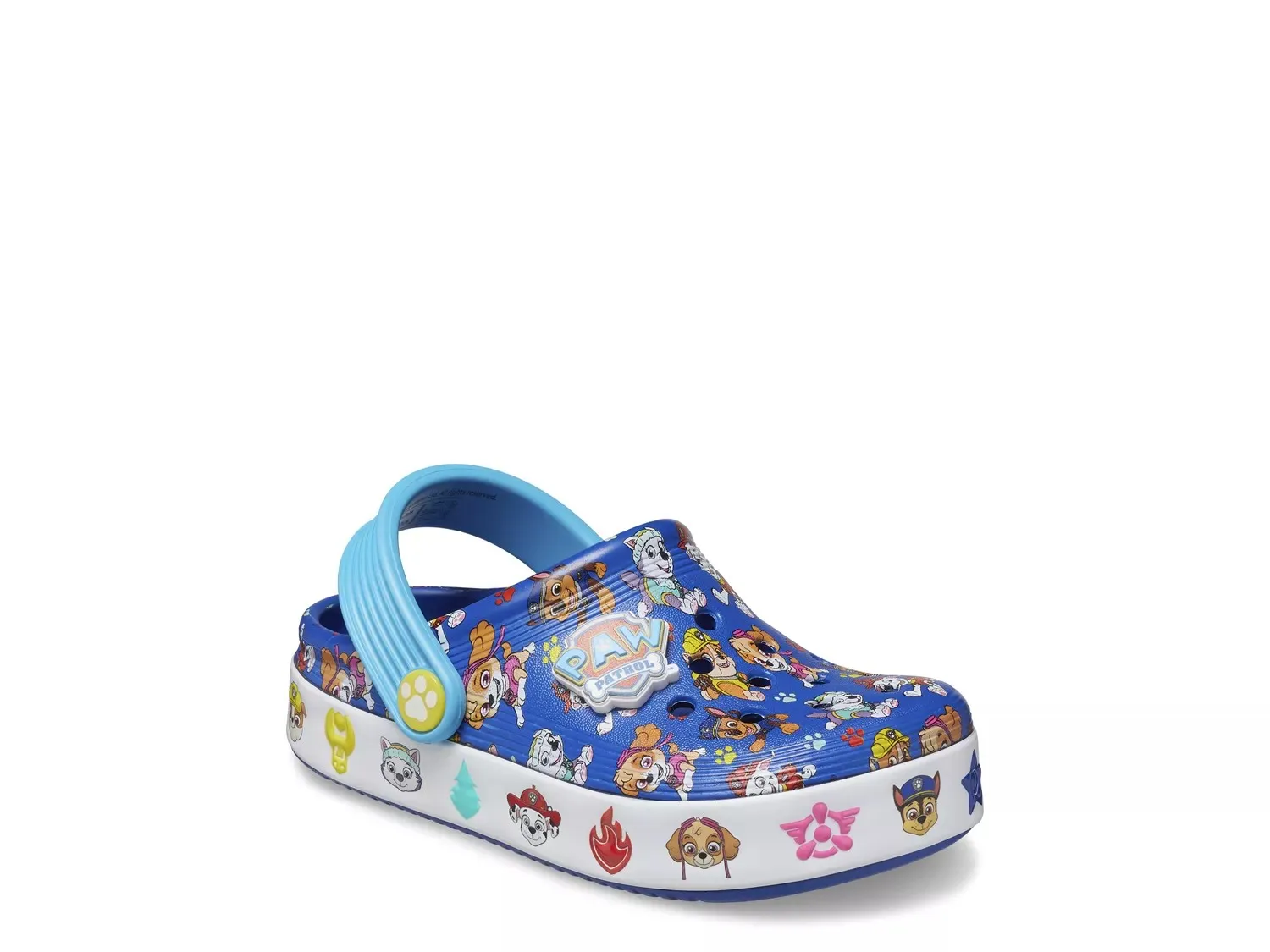 

Сабо Crocs Paw Patrol Crocband IV - детские, синие