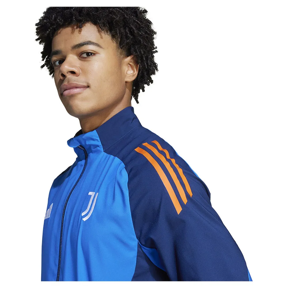 Спортивная куртка adidas Juventus Tiro 24 Competition Presentation, синий — фото 4