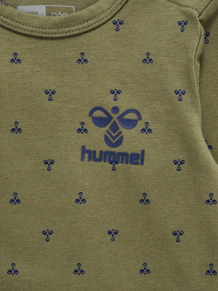 Комбинезон Hummel на кнопках Hmlbeesy для девочек-спортсменок в цвете DUSTY OLIVE Hummel — фото 3