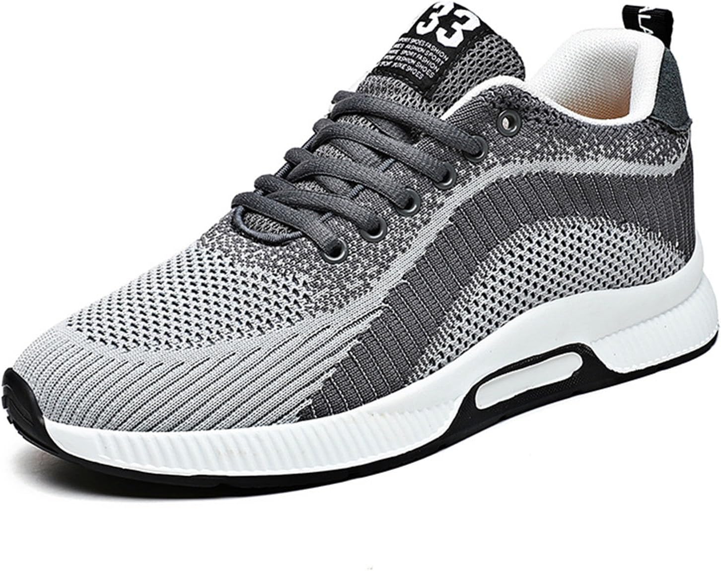 

Мужские слипоны кроссовки Нескользящие прогулочные кроссовки Легкие спортивные кроссовки Повседневные беговые обувь с увеличением роста 6/8/10 см Generic, 015-6cm