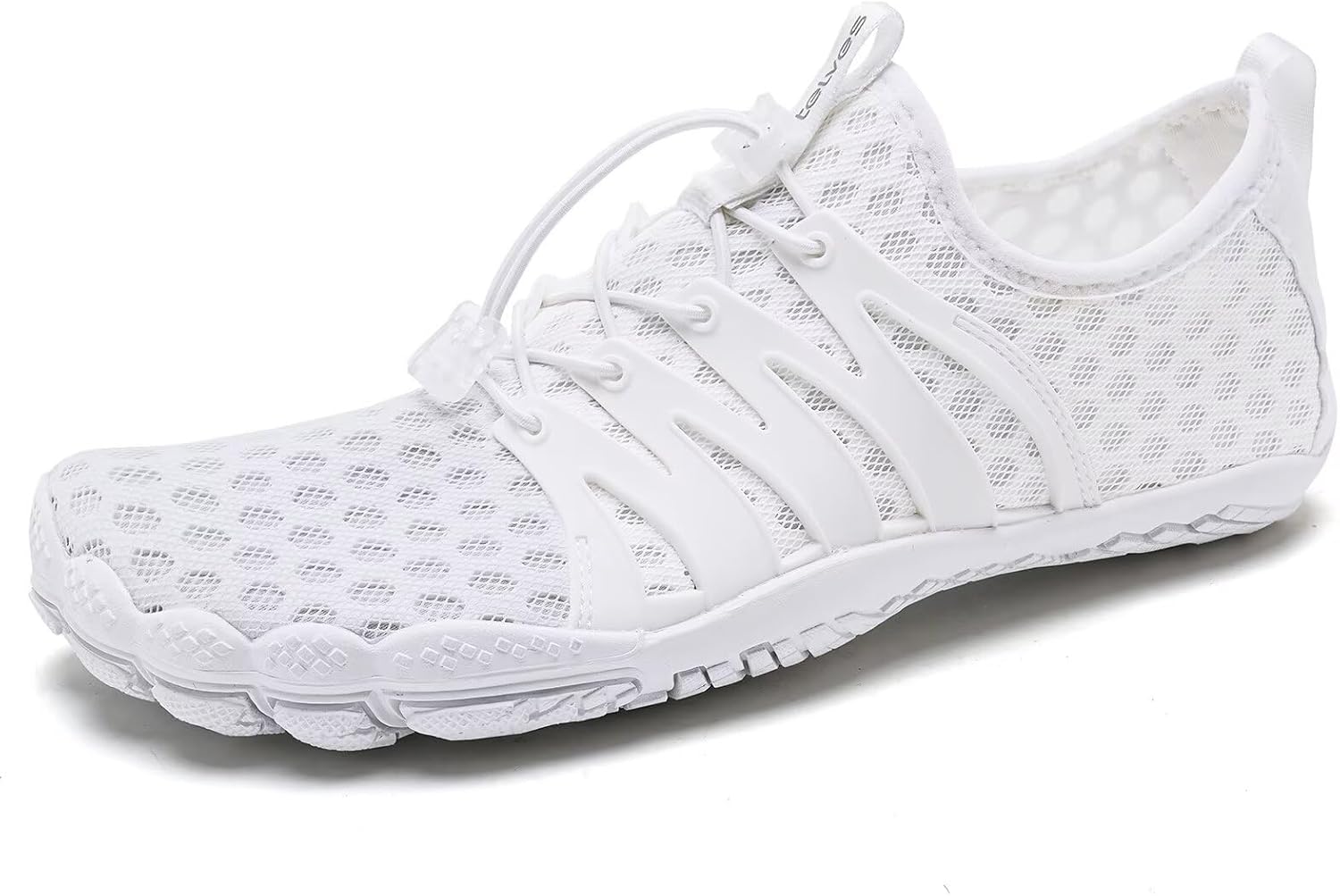 

Водные тапочки WateLves для мужчин и женщин, босоножки с быстрым высыханием для плавания, пляжа, бассейна, походов, серфинга и ходьбы, белый