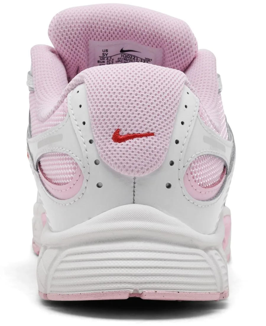 Детские повседневные кроссовки V5 RNR от Finish Line Nike, белый, розовый — фото 4