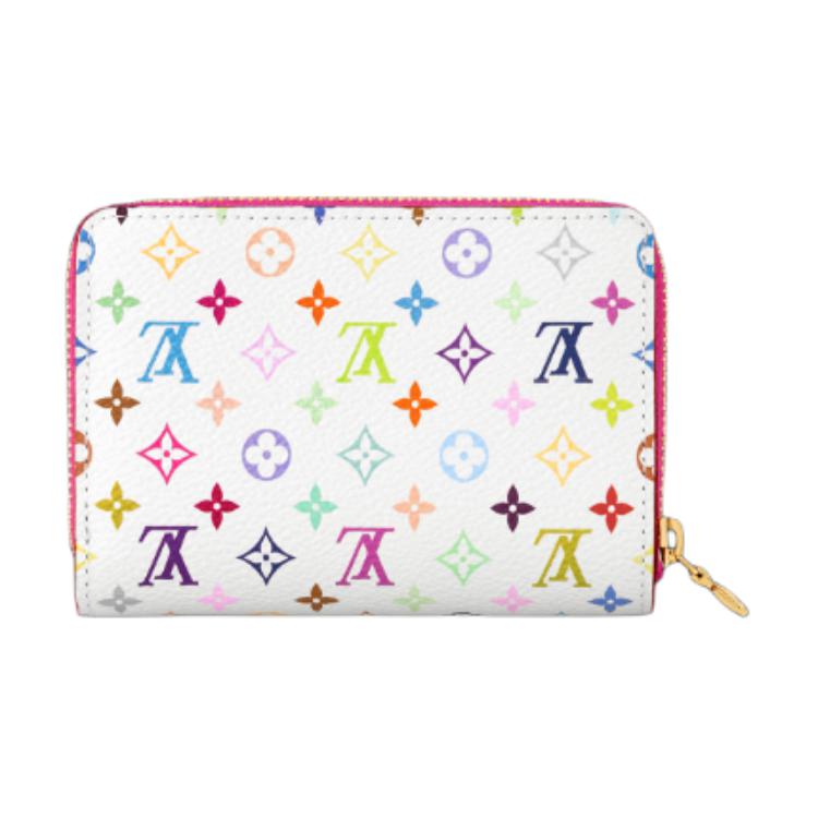 LOUIS VUITTON Кошелек X Takashi Murakami Lou белый разноцветный — фото 3
